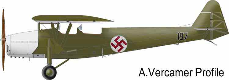 RWD-8 in Latvian markings